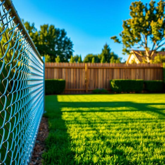 chain link fence