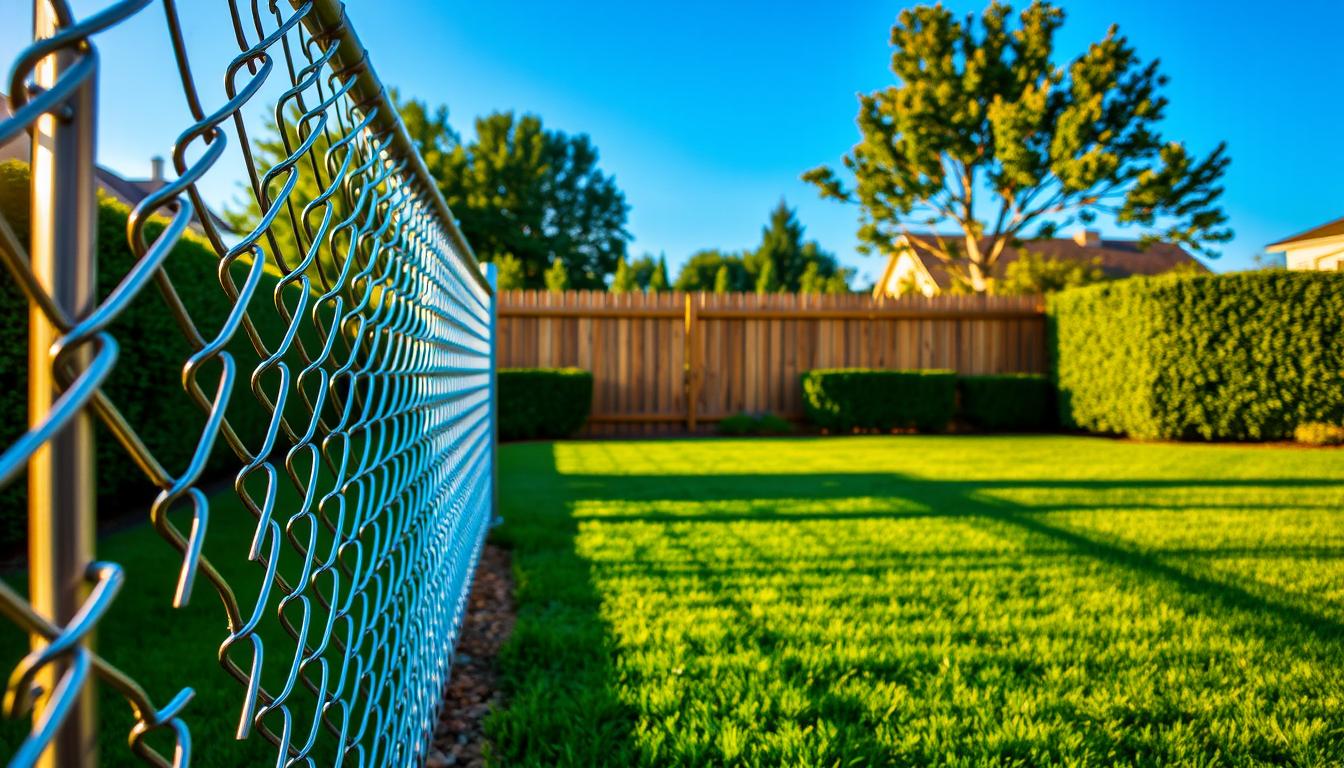 chain link fence